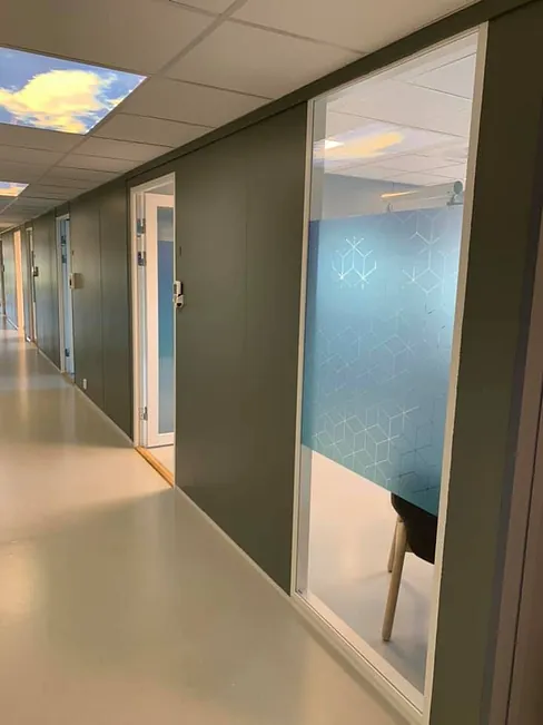 Korridoren i klinikken